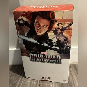Marvel Civil War Black Widow Hot Toys